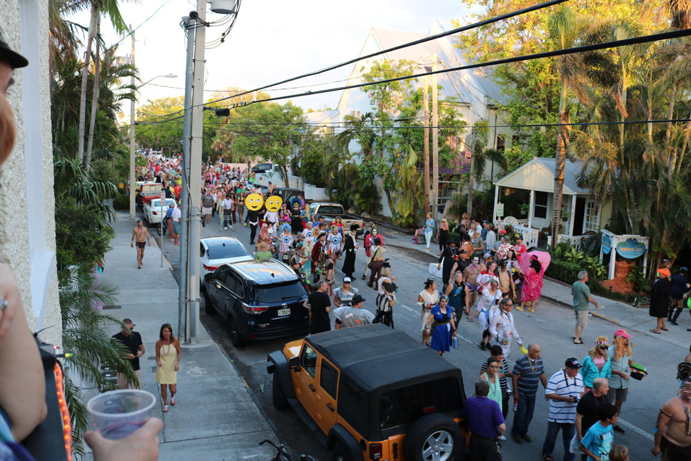Masquerade March 2017 photo - Duval Street, Key West